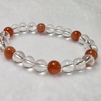 ポジティブになりたい！サンストーンと水晶