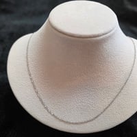 【予約販売】コーディネートを楽しむピンチェーン　プラチナネックレス