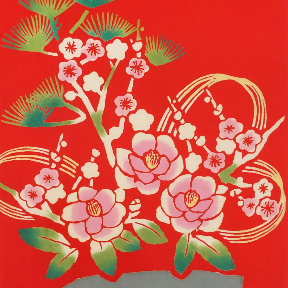 nugoo 手ぬぐいボトル包み薔薇薄紅