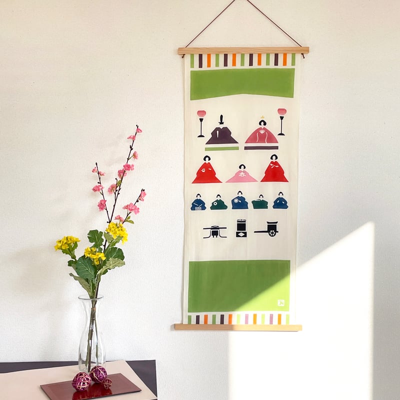 手ぬぐい｜おひなさま | 手ぬぐい専門店にじゆら ONLINE‐SHOP
