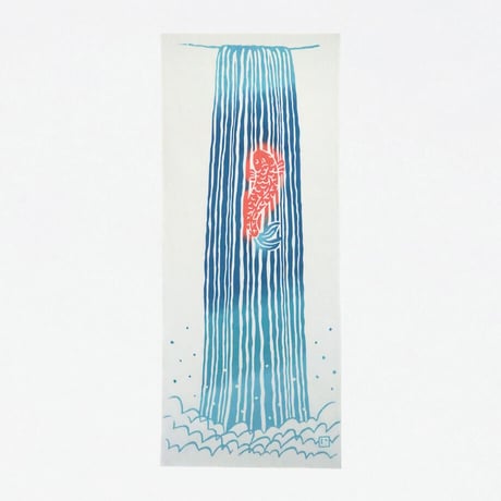 手ぬぐい｜鯉の滝のぼり