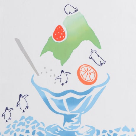 手ぬぐい｜かき氷