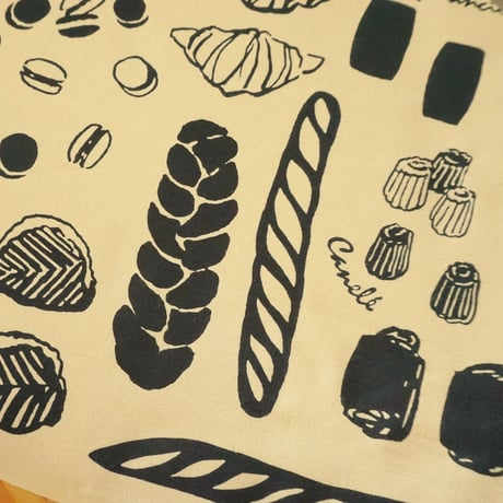手ぬぐい｜boulangerie Esquisse-France-