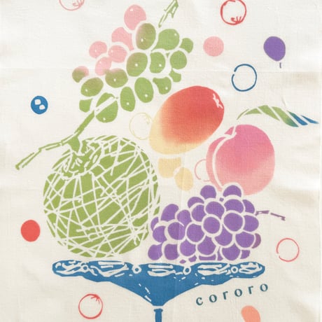 手ぬぐい｜UHA味覚糖　cororoのある暮らし