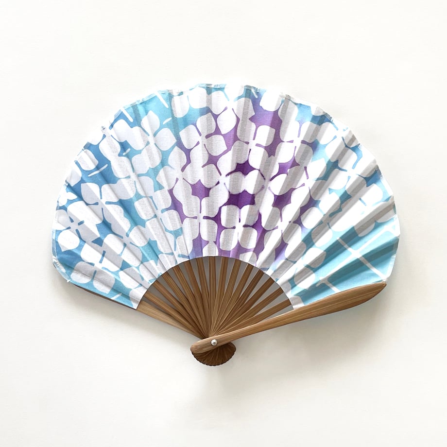Reカタチ｜せんす 夏 あじさい | 手ぬぐい専門店にじゆら ONLINE‐SHOP