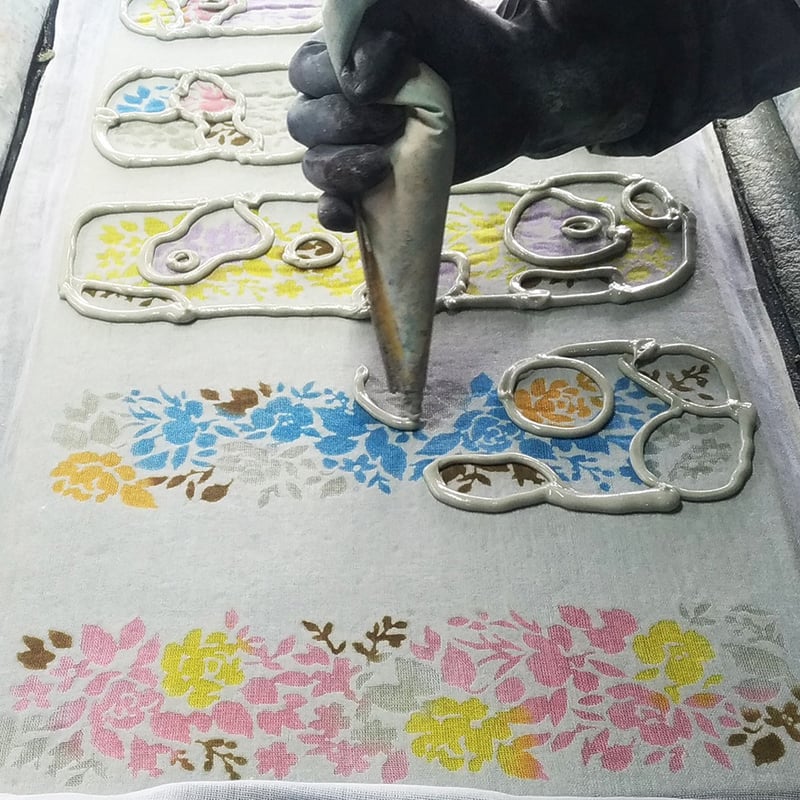 手ぬぐい｜【ナカニ染工場60th企画】 fleur2026限定色 | 手ぬぐい専門