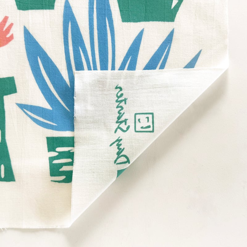 手ぬぐい｜鉢植えのサボテン〔everyday60tenugui〕 | 手ぬぐい専門店に