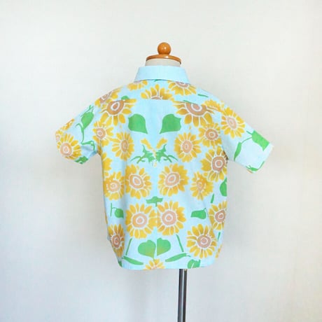 KIDS SHIRTS  weac×にじゆら　ひまわり畑