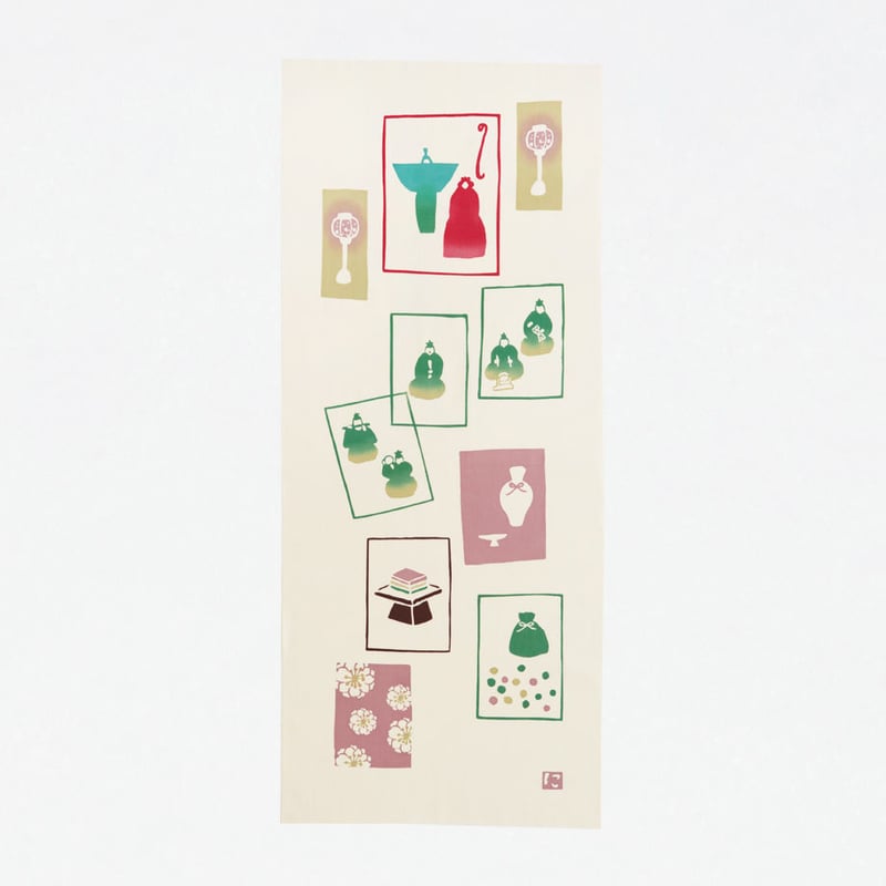 手ぬぐい｜ぽち袋 ひな祭り | 手ぬぐい専門店にじゆら ONLINE‐SHOP