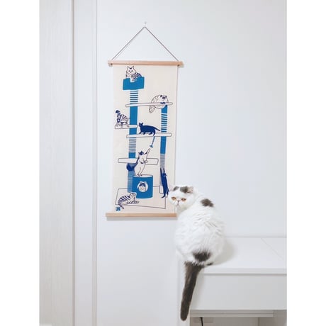 手ぬぐい｜cat tower