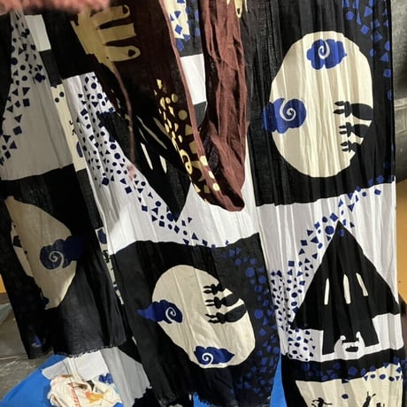 もういっこの手ぬぐい ｜●▲■（まる さんかく しかく）《冬》