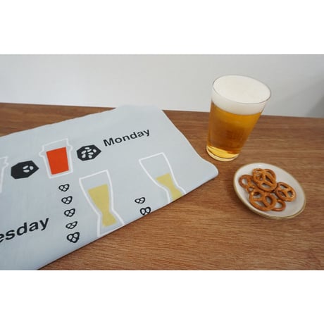 手ぬぐい｜happy beer time