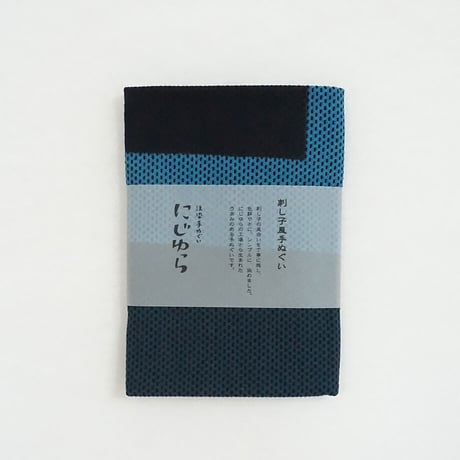 手ぬぐい｜刺し子風手ぬぐい　mug 　180cm
