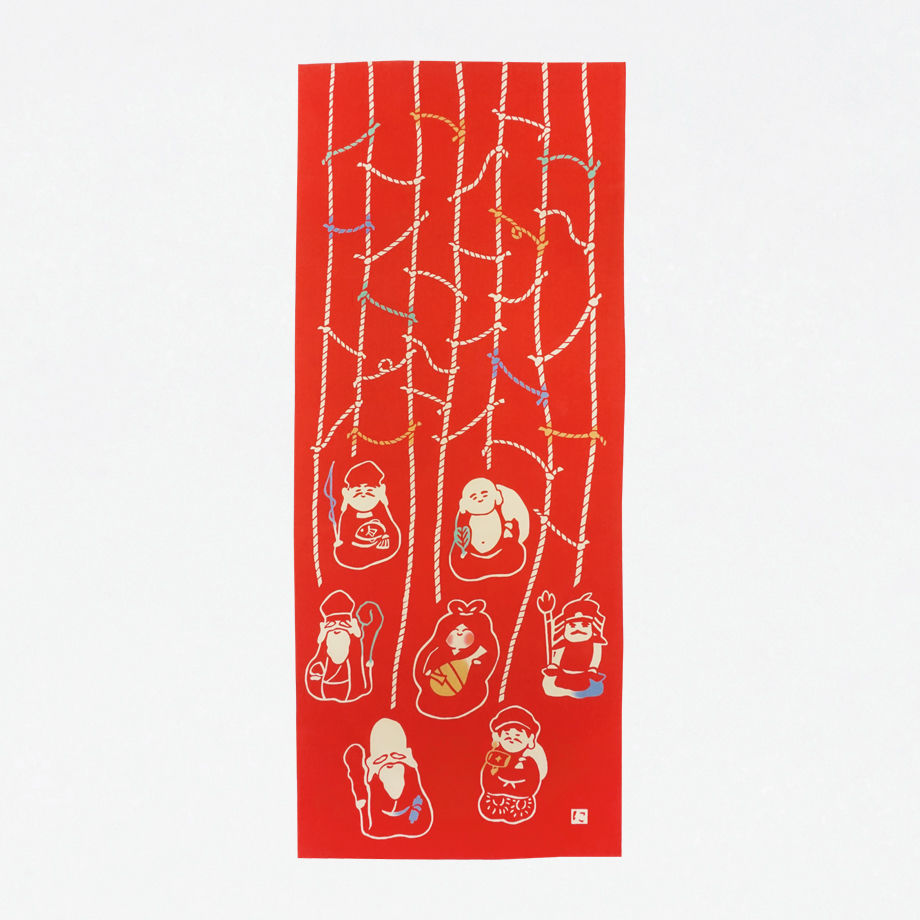 手ぬぐい｜七福神みくじ | 手ぬぐい専門店にじゆら ONLINE‐SHOP