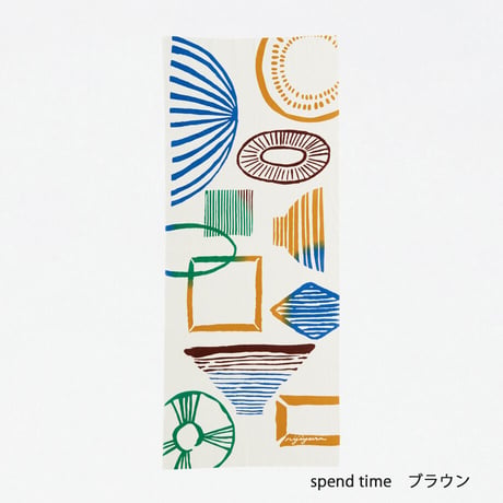 手ぬぐい｜spend time