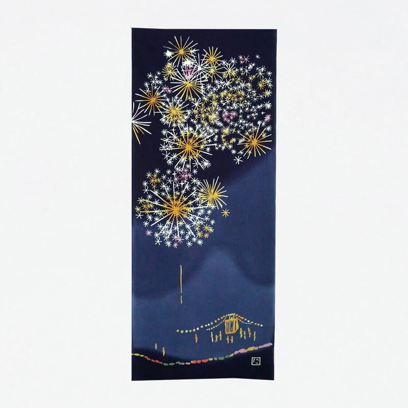 Reカタチ｜京うちわ 夏の夜 | 手ぬぐい専門店にじゆら ONLINE‐SHOP