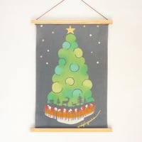 手ぬぐい｜Christmas night〔everyday60tenugui〕