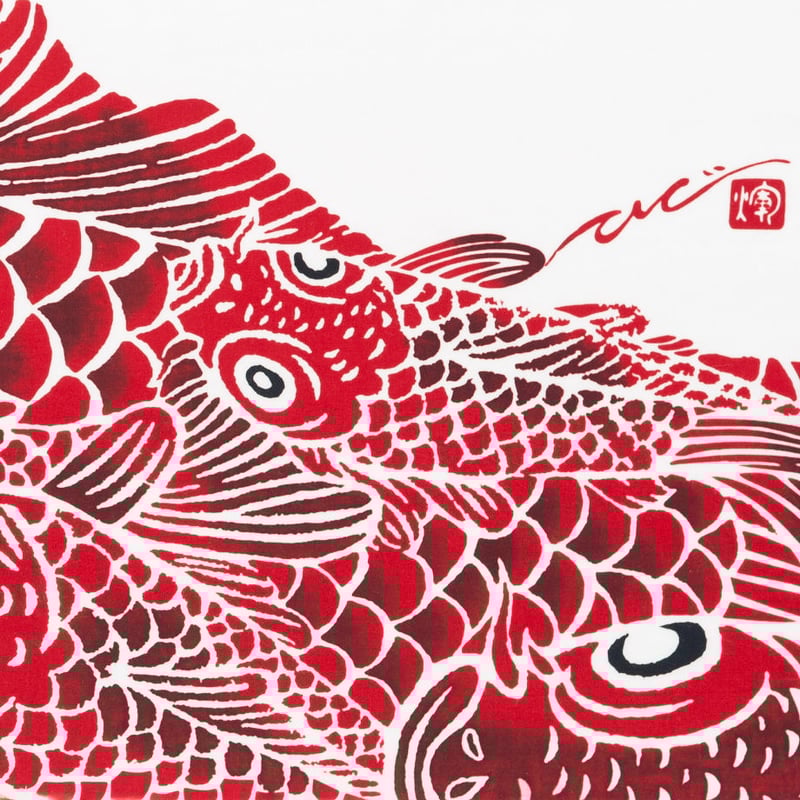 手ぬぐい｜Carp is dragon in heaven | 手ぬぐい専門店にじゆら ONL