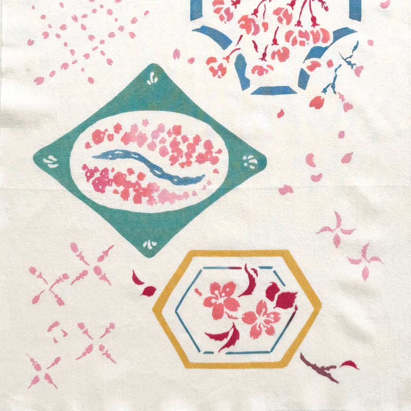 手ぬぐい｜春のかけら | 手ぬぐい専門店にじゆら ONLINE‐SHOP