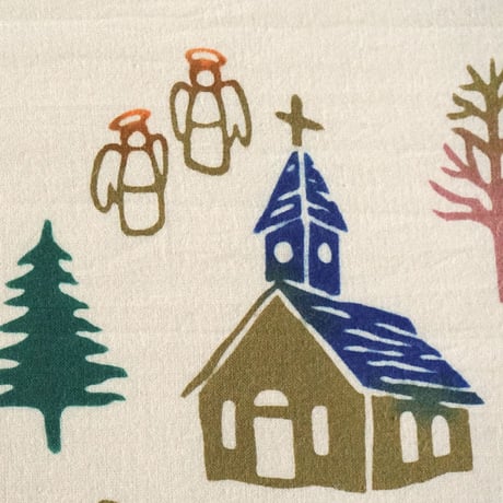 手ぬぐい｜Christmas　textile