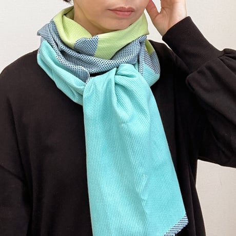 手ぬぐい｜刺し子風手ぬぐい　mug 　180cm