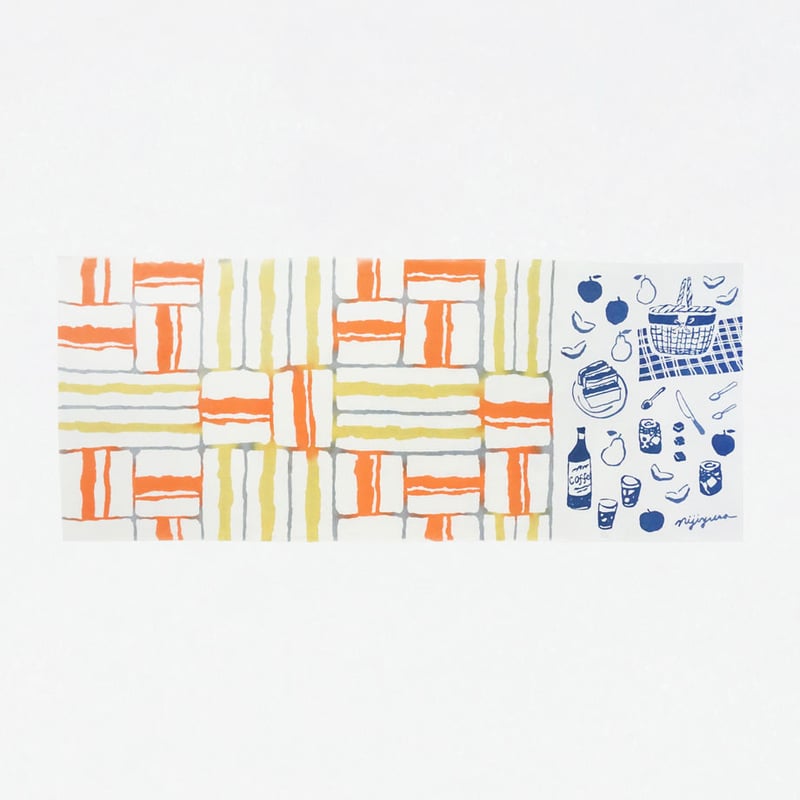 手ぬぐい｜picnic check | 手ぬぐい専門店にじゆら ONLINE‐SHOP
