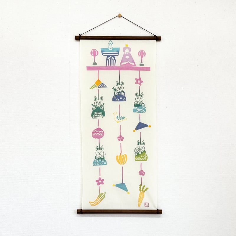 手ぬぐい｜つるし雛飾り | 手ぬぐい専門店にじゆら ONLINE‐SHOP