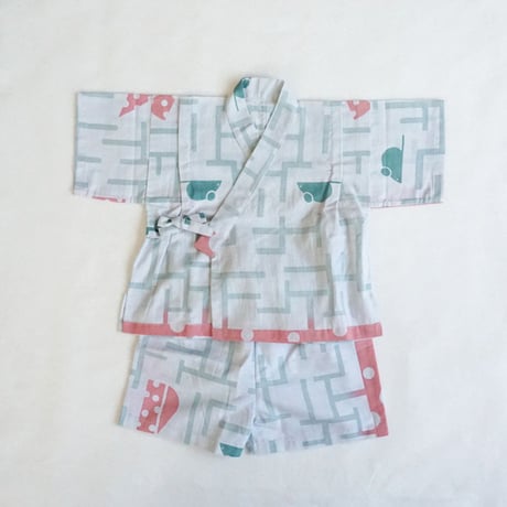 甚平｜ネズミ