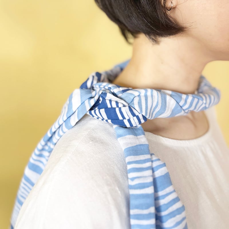 ガーゼ スカーフ｜minamo | 手ぬぐい専門店にじゆら ONLINE‐SHOP