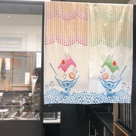 手ぬぐい｜かき氷