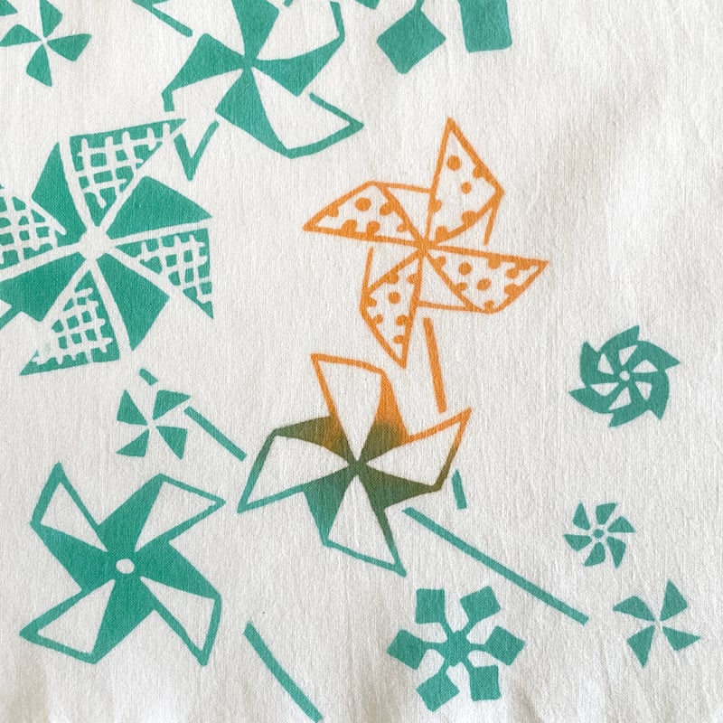 手ぬぐい｜さらさら、かざぐるま〔everyday60tenugui〕 | 手ぬぐい専門