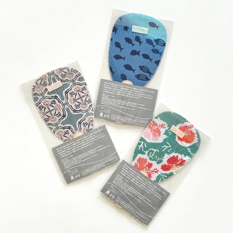 Reカタチ｜京うちわ 丸窓の風景 夏あさがお | 手ぬぐい専門店に