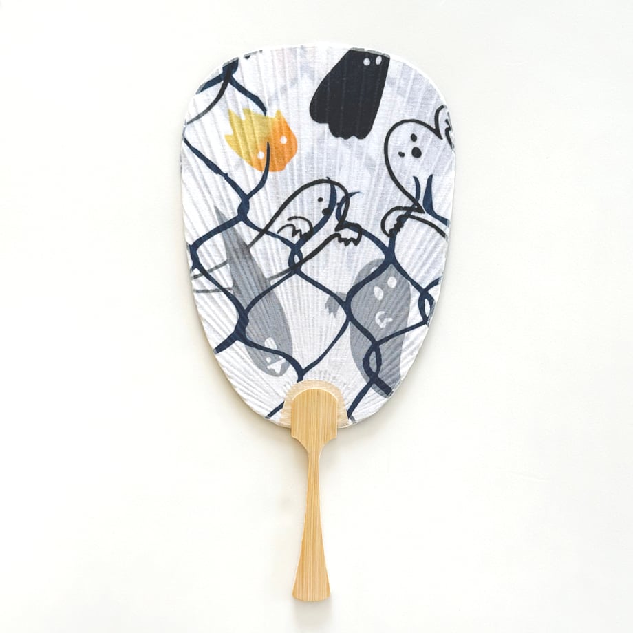 Reカタチ｜京うちわ おばけ達の夜 | 手ぬぐい専門店にじゆら ONLINE‐SHOP