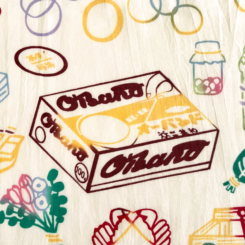 手ぬぐい｜オーバンド×にじゆら 輪ゴム | 手ぬぐい専門店にじゆら