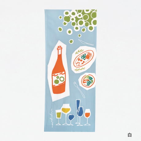 手ぬぐい｜Living with wine