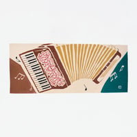 手ぬぐい｜アコーディオン