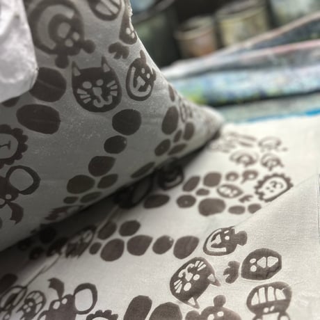 もういっこの手ぬぐい ｜職人デザイン手ぬぐい　まいど、おおきに。おたガ～ゼさまです。（ガーゼ）
