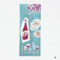 手ぬぐい｜Living with wine