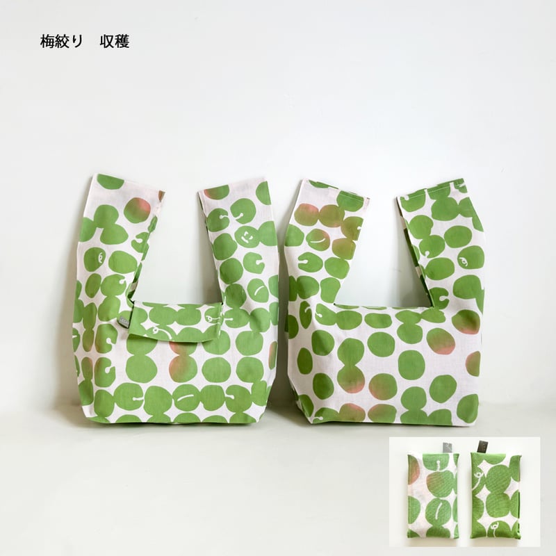 新柄入荷しました！】Re カタチ｜エコバッグmini | 手ぬぐい専門店にじ