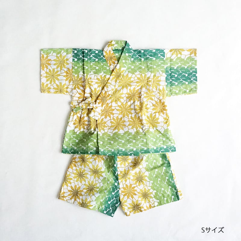 甚平｜tenugui bouquetヒマワリ | 手ぬぐい専門店にじゆら ONLINE‐SHOP