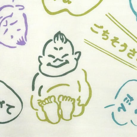 手ぬぐい｜おおきにビリケンさん