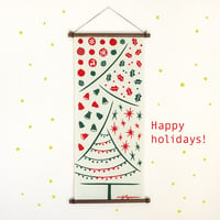 手ぬぐい｜Happy holidays