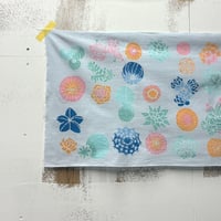手ぬぐい｜【ナカニ染工場60th企画　3月】plant flowers2026限定色