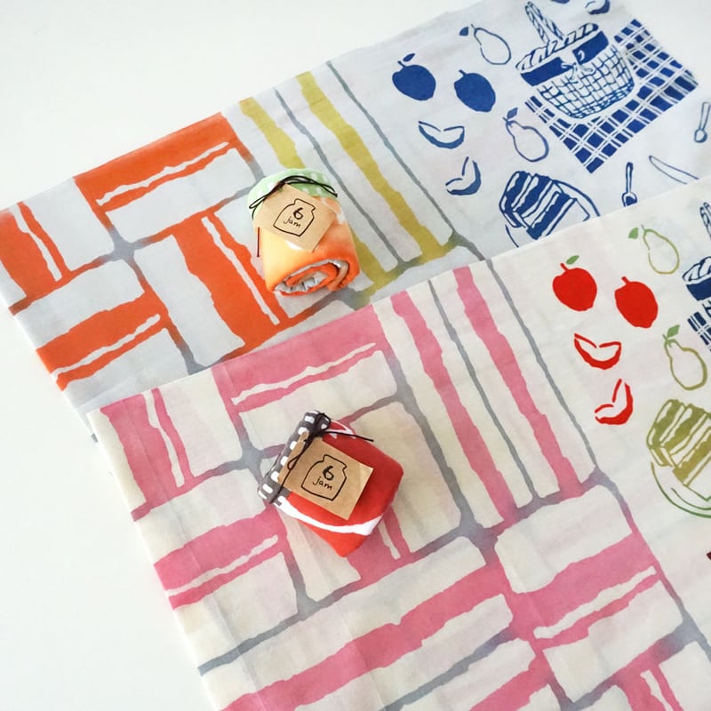 手ぬぐい｜picnic check | 手ぬぐい専門店にじゆら ONLINE‐SHOP