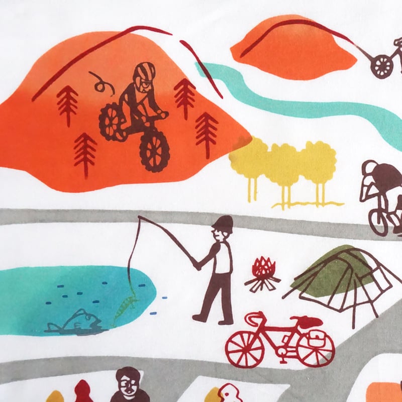 手ぬぐい｜RIDE&FISH | 手ぬぐい専門店にじゆら ONLINE‐SHOP