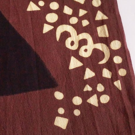 もういっこの手ぬぐい ｜●▲■（まる さんかく しかく）《冬》