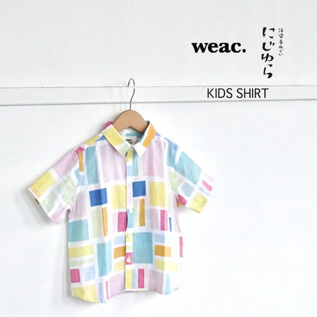 KIDS SHIRTS  weac×にじゆら  Korea　パステル