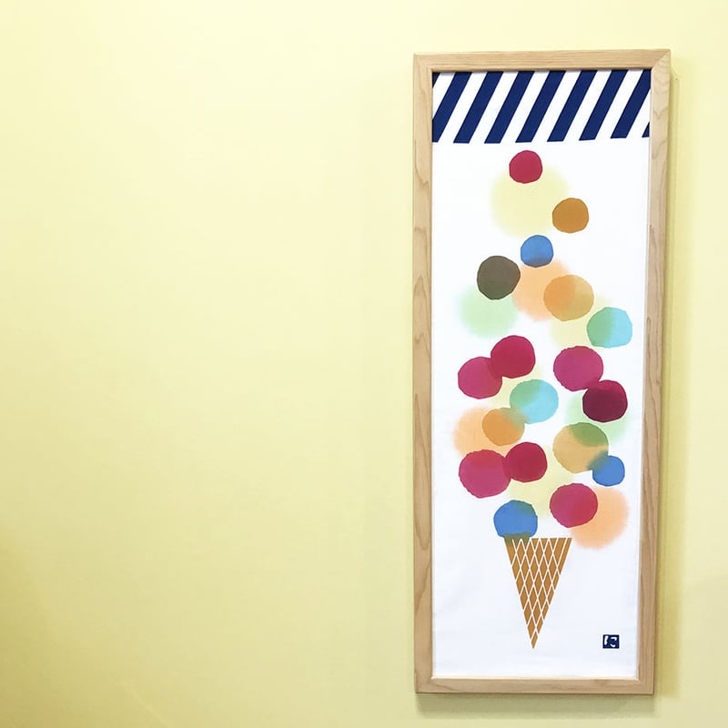 手ぬぐい｜ice cream | 手ぬぐい専門店にじゆら ONLINE‐SHOP