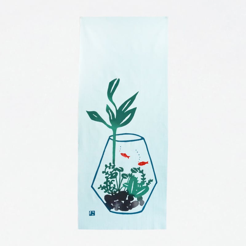 手ぬぐい｜アクアリウム | 手ぬぐい専門店にじゆら ONLINE‐SHOP