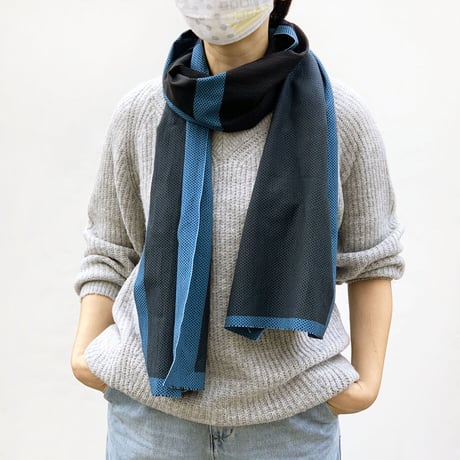 手ぬぐい｜刺し子風手ぬぐい　mug 　180cm